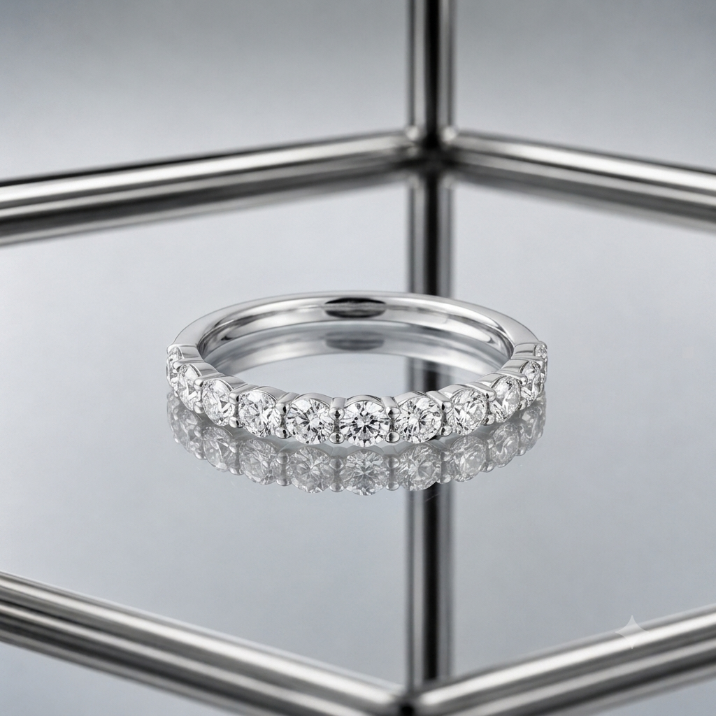 1.25 ct Diamond Wedding Band - 1